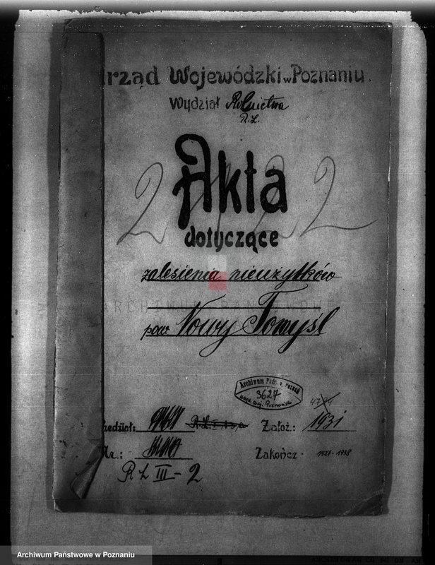 Obraz 4 z jednostki "Zalesienie nieużytków w powiecie nowotomyskim"