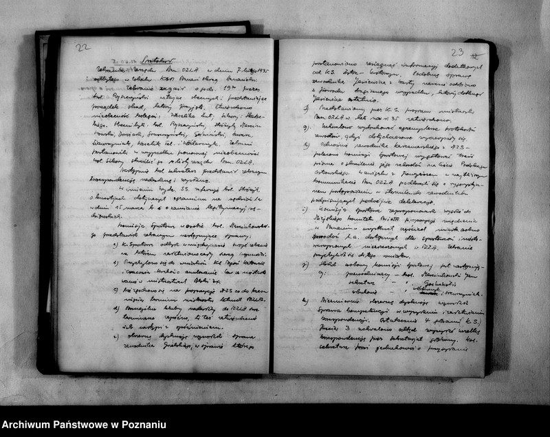 Obraz 15 z jednostki "Protokolarz zebrań zarządu"