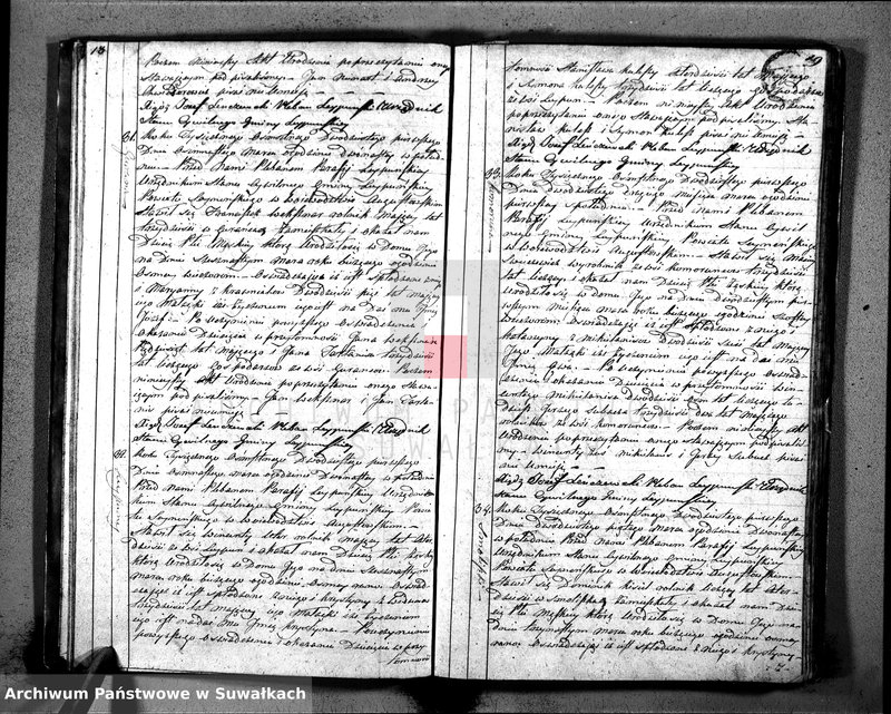 image.from.unit.number "Księga Aktów Urodzenia Gminy Leypuńskiej od 1 Stycznia 1821 R-u"