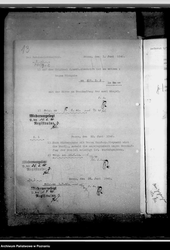 Obraz 17 z jednostki "Przepisy w sprawie pieczątek biurowych i ich zamówienia"