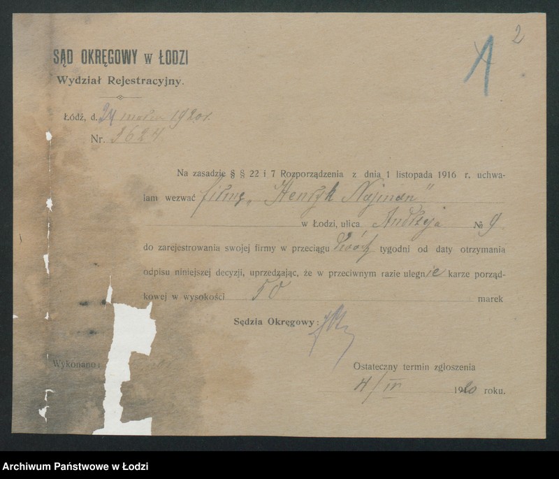 Obraz 4 z jednostki "Henryk Najman – sklep spożywczy"