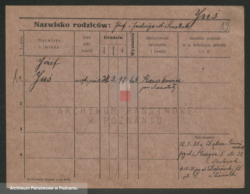 Obraz 12 z jednostki "Jus - Józefowicz"