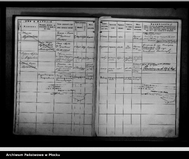 image.from.unit.number "[Księga zamknięta ludności stałej miasta Płocka - ul. Szeroka nr 10]"