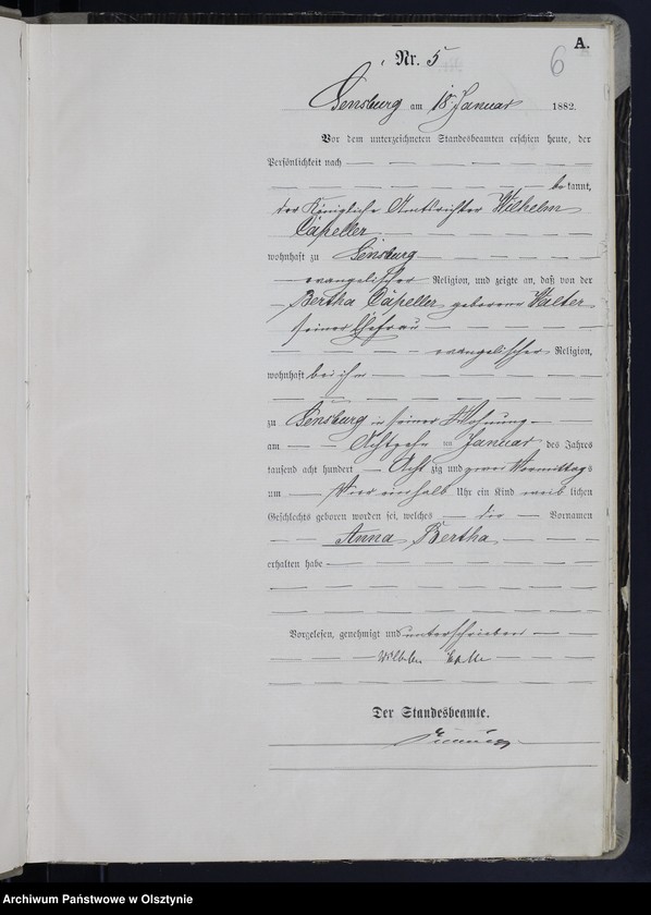 image.from.unit.number "Geburts-Haupt-Register Nr 1 - 147"