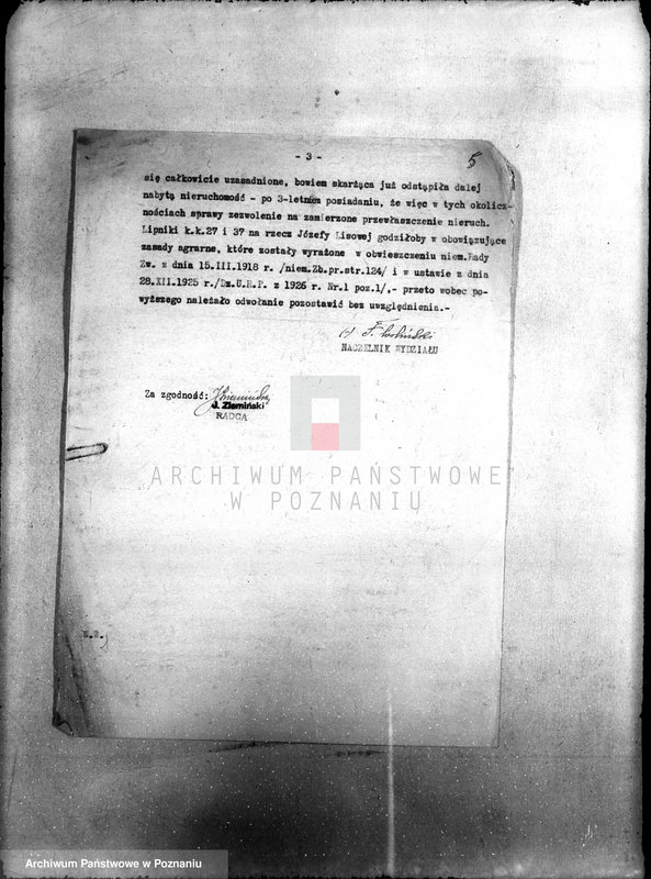 Obraz 9 z jednostki "/Sprawy przewłaszczeń nieruchomości ziemskich w powiecie bydgoskim/"