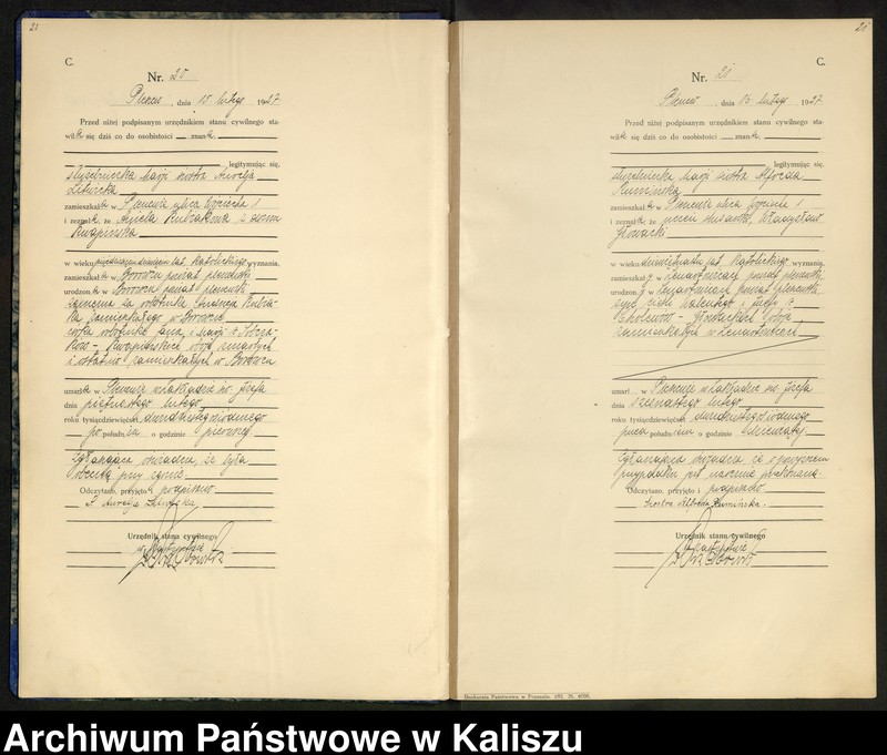 Obraz 14 z jednostki "[Księga zgonów]"