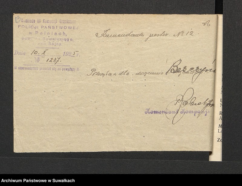 image.from.unit.number "Aneksa do aktów zaślubionych rz.kat. parafji Puńsk z r. 1926"