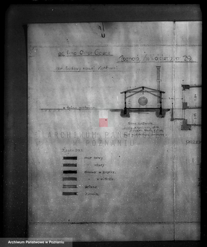 image.from.unit.number "/Artur Gaede Fabryka wódek i likierów Poznań św. Wojciecha 29, rozbudowa fabryki/ zatwierdzenie kotłowni"