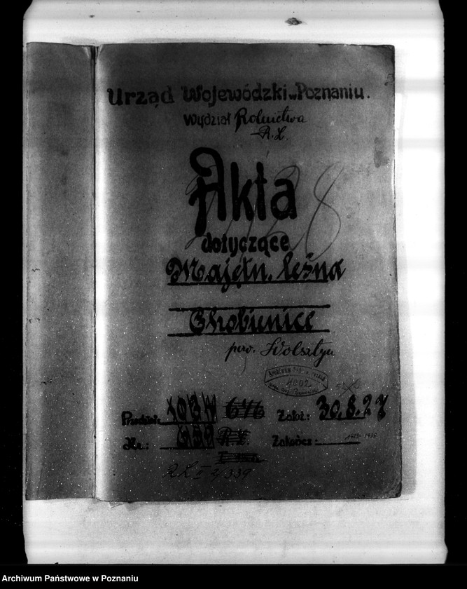 image.from.unit.number "Majętność leśna Chobienice powiat wolsztyński"
