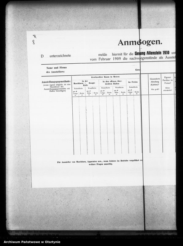 image.from.unit.number "Allenstein, Gewerbeausstellung 1910"