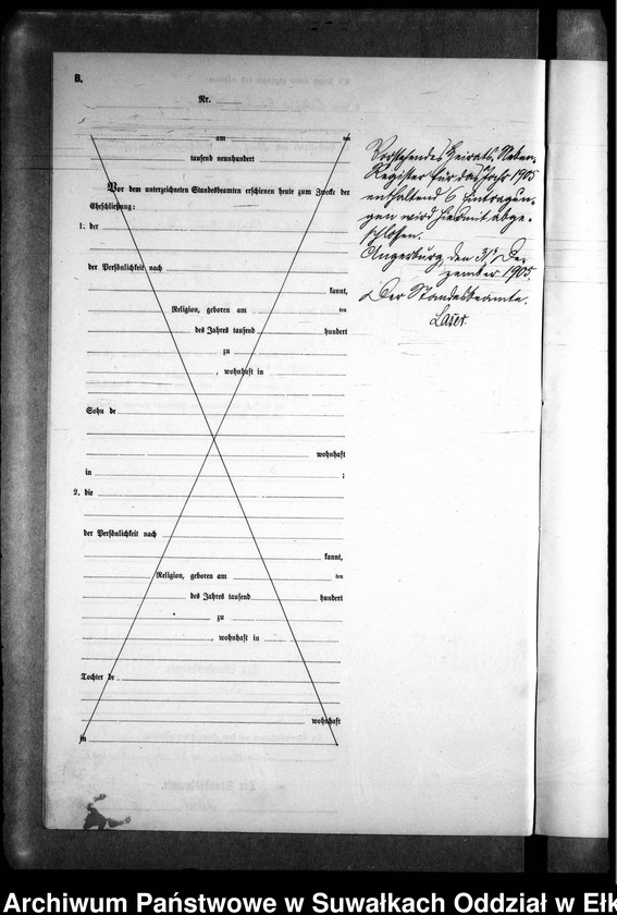 image.from.unit.number "Heirats-Neben-Register des Preussischen Standes-Amtes Kehlen Kreis Angerburg"