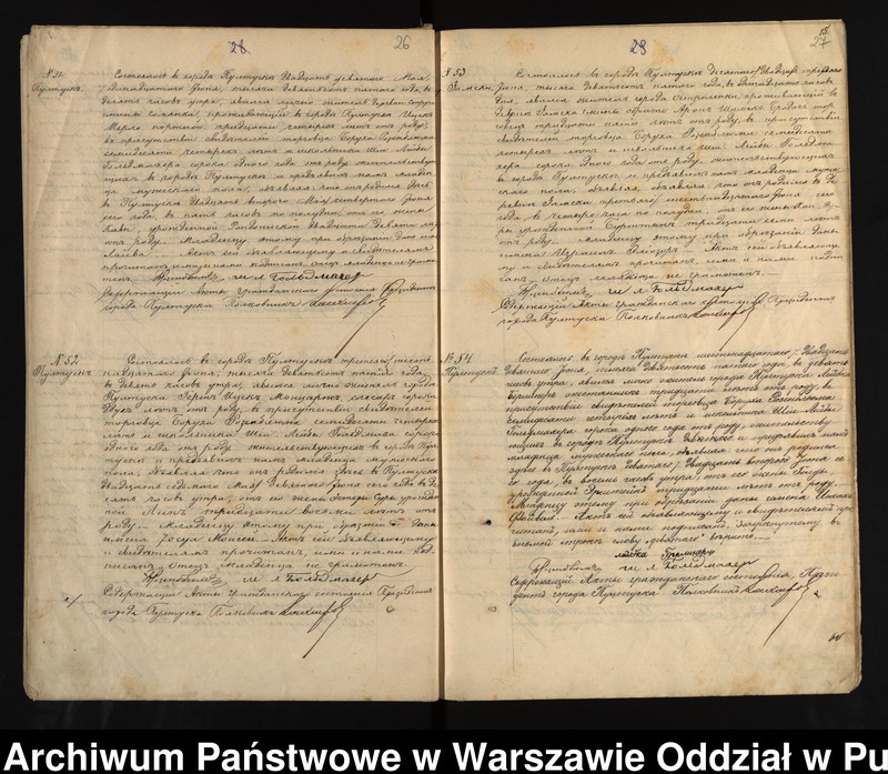 Obraz 16 z jednostki "Akta urodzeń, małżeństw, zgonów"