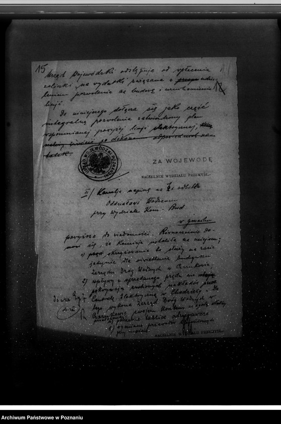 Obraz 19 z jednostki "/Sprawy elektryfikacyjne/"