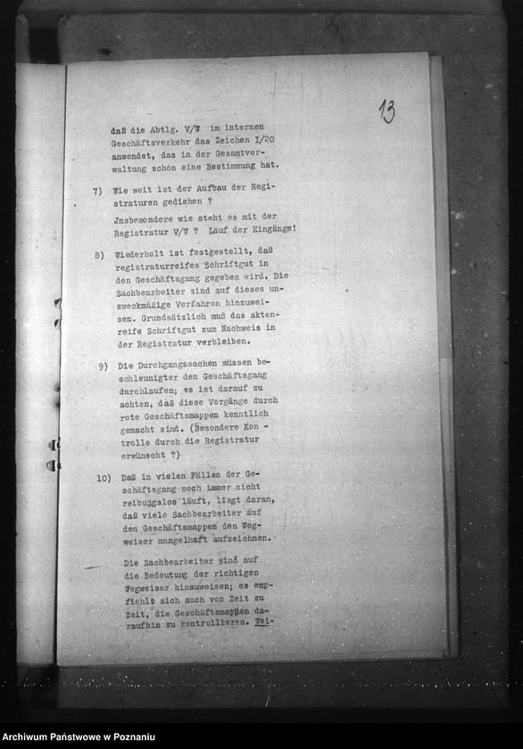 Obraz 17 z jednostki "Konferencje z kierownikami działów w sprawie podziału czynności i obiegu pism w urzędzie"