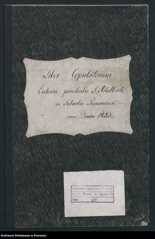 Obraz 2 z jednostki "Księga małżeństw"