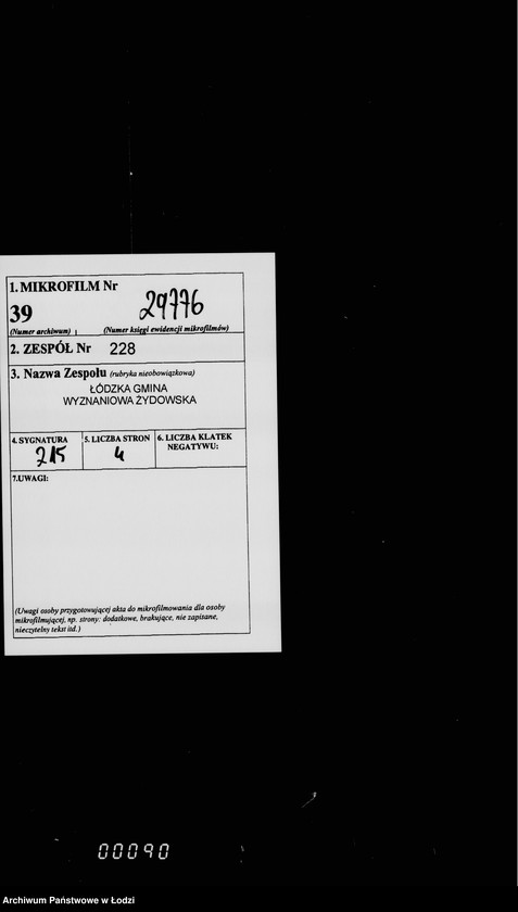 Obraz 2 z jednostki "Akta dotyczące wyborów do Rady Miejskiej"