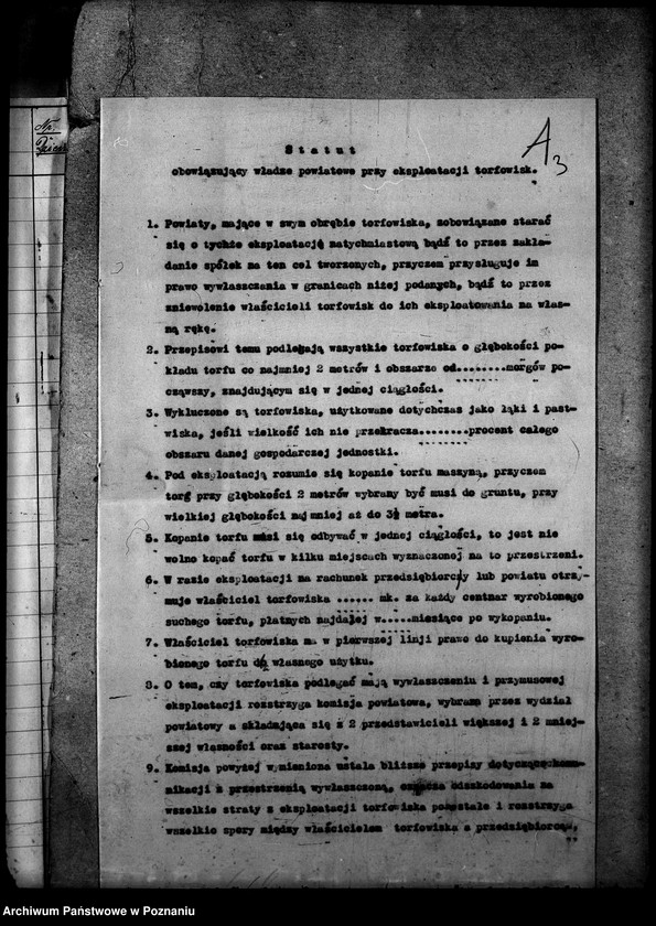 Obraz 7 z jednostki "Fabrykacja torfu - korespondencja"