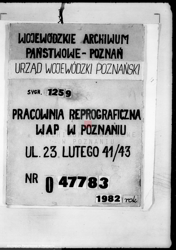 Obraz 1 z jednostki "/Stowarzyszenie Niemieckich Rolników/ Verein Deutscher Bauern"