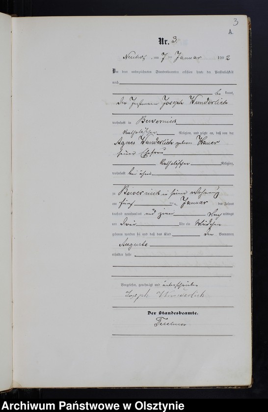 image.from.unit.number "Geburts-Haupt-Register Nr 1 - 121"