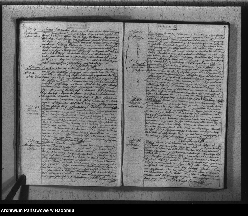 image.from.unit.number "Duplikat akt urodzonych, zaślubionych i zmarłych z parafii Głowaczów w roku 1852"