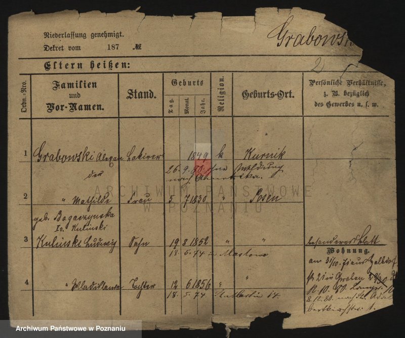 Obraz 4 z jednostki "Grabowski - Grabski"