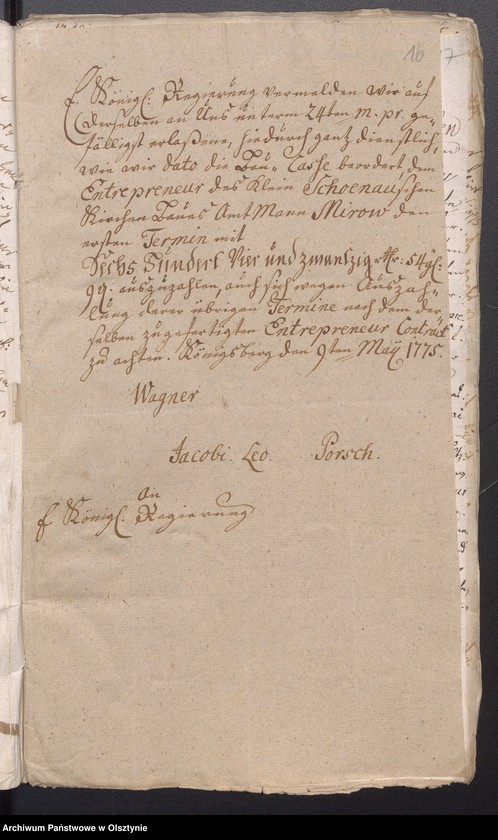 image.from.unit.number "Bauten und Reparatur betreffend . (Verfügungen, Anweisungen usw. Justitz Collegium)"