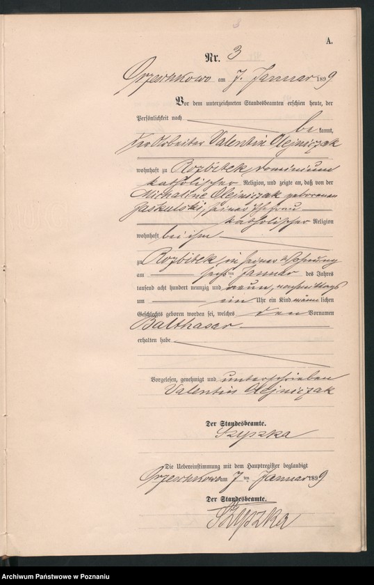 Obraz 6 z jednostki "Księga urodzeń"