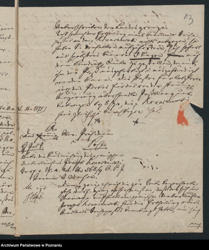 Obraz 18 z jednostki "A. betr. Josef von Konarzewski"