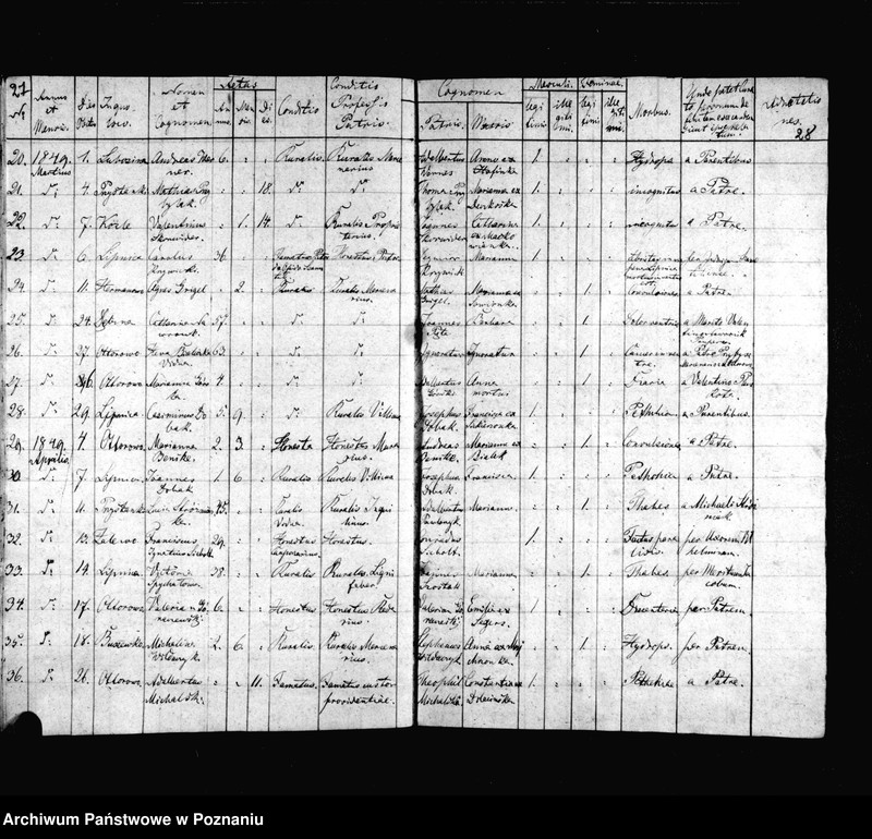 image.from.unit.number "Duplicat baptisatorum, copulatorum, mortuorum"