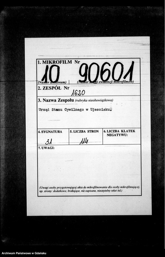 image.from.team "Urząd Stanu Cywilnego w Ujeścisku, obecnie część Gdańska"