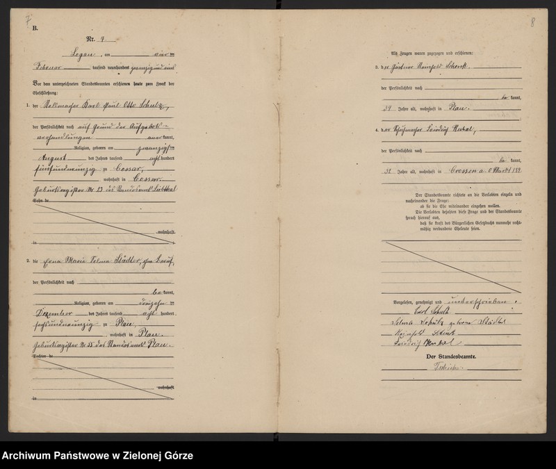 Obraz 6 z jednostki "[Księga małżeństw]"