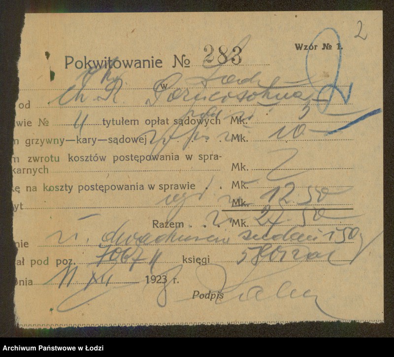 Obraz 4 z jednostki "Chaja Rywka Poznerson – sprzedaż dodatków krawieckich"