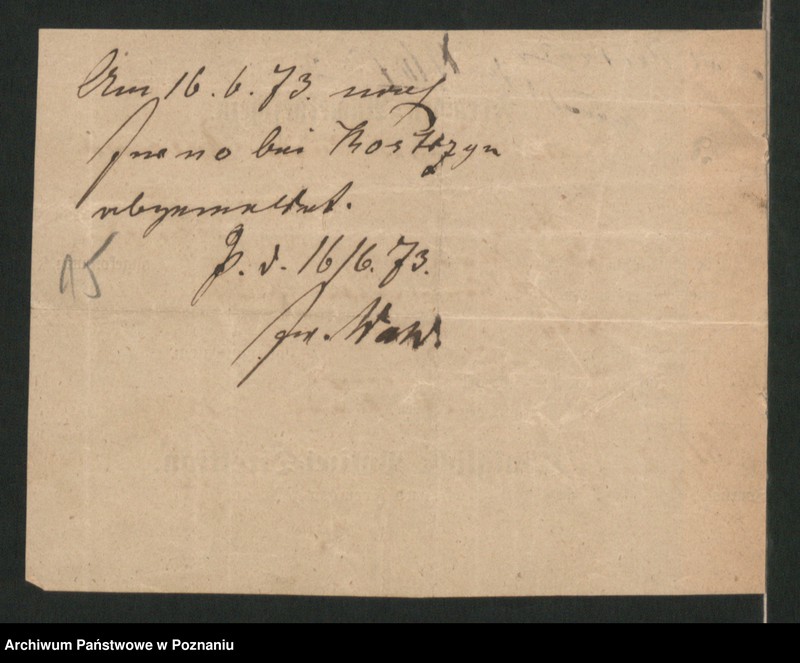 Obraz 18 z jednostki "A. betr. August Charczewski, Rechnungsführer in Iwno"