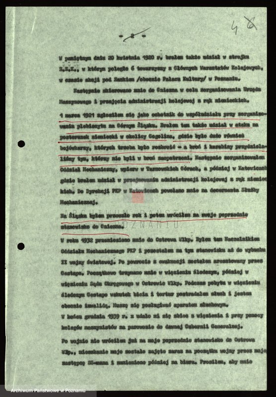 Obraz 12 z jednostki "Życiorys i wspomnienia inż. Stanisława Matuszewskiego powstańca wielkopolskiego i śląskiego."