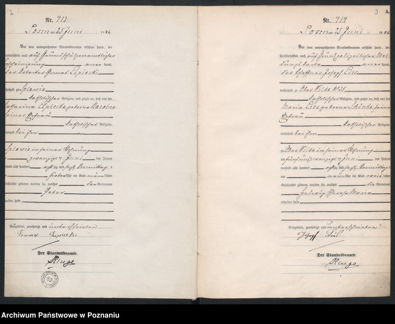 Obraz 5 z jednostki "Księga urodzeń t. II"