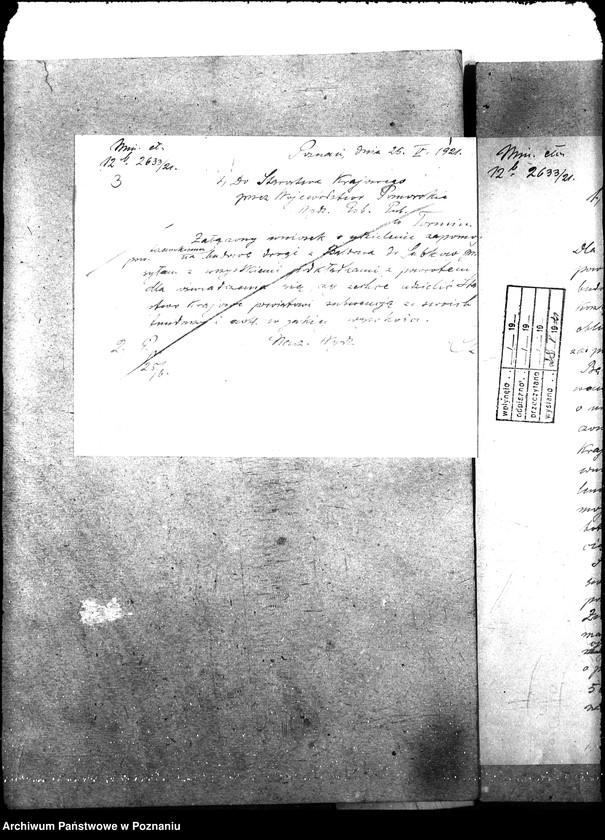 Obraz 7 z jednostki "{Subwencja i kredyty na budowę dróg w powiecie Tczew]"