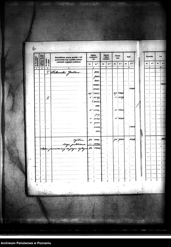 Obraz 11 z jednostki "Rejestr pomiarowy części gruntów majątku Kaliska"