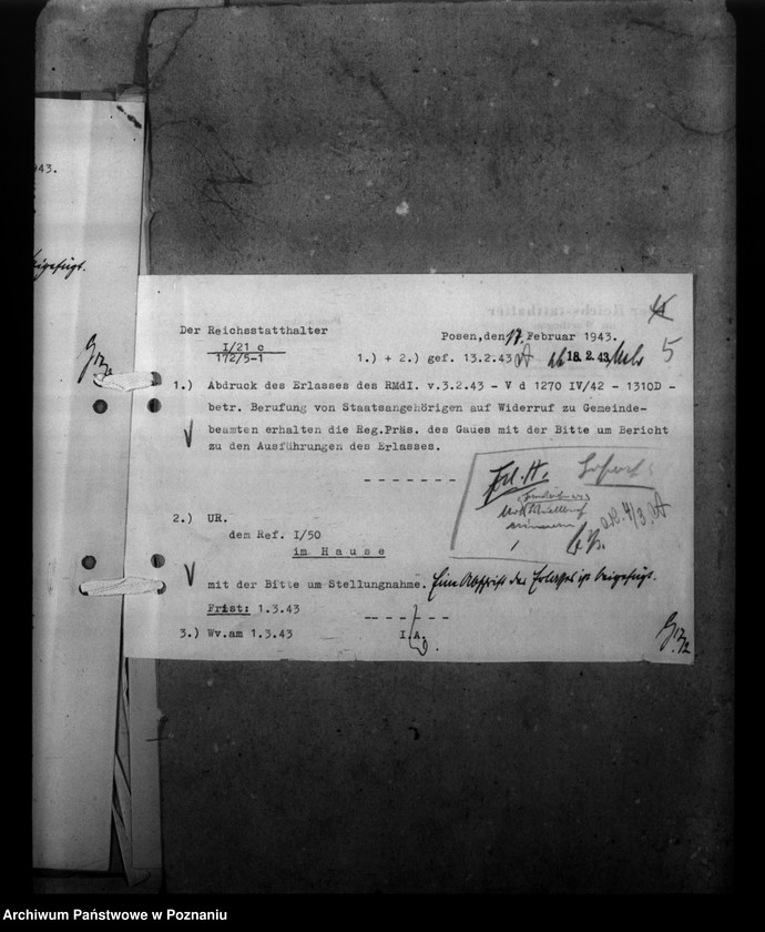 Obraz 9 z jednostki "Berufung von Staatsangehörigen auf Widerruf zu Gemeindebeamten"