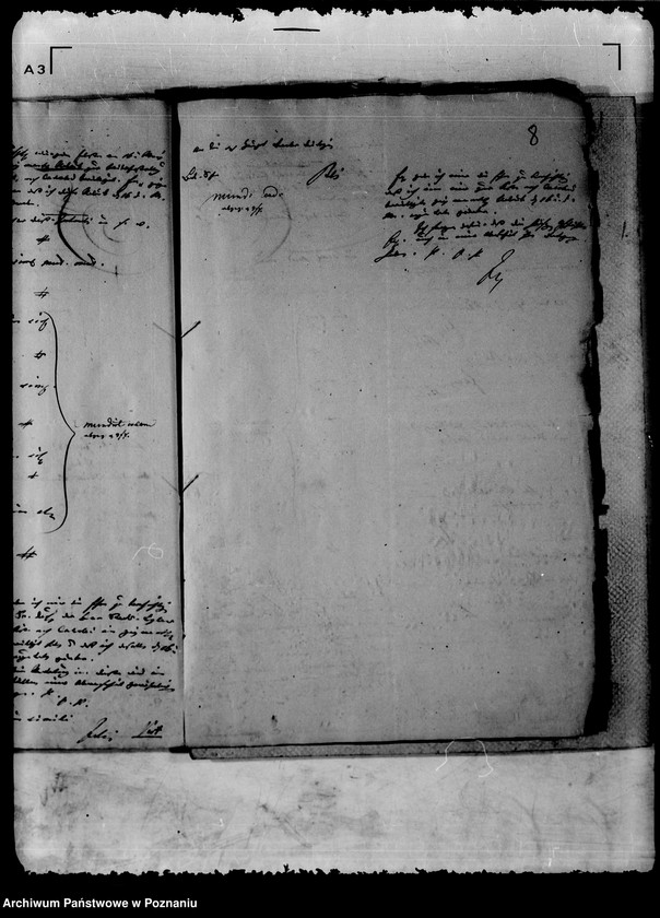 Obraz 13 z jednostki "Die dem Herrn Oberpräsidenten von Zerboni erteilten Urlaube."