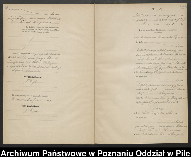 image.from.unit.number "Księga małżeństw"