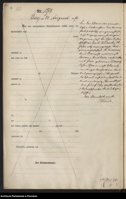 Obraz 13 z jednostki "Księga zgonów t. IV"