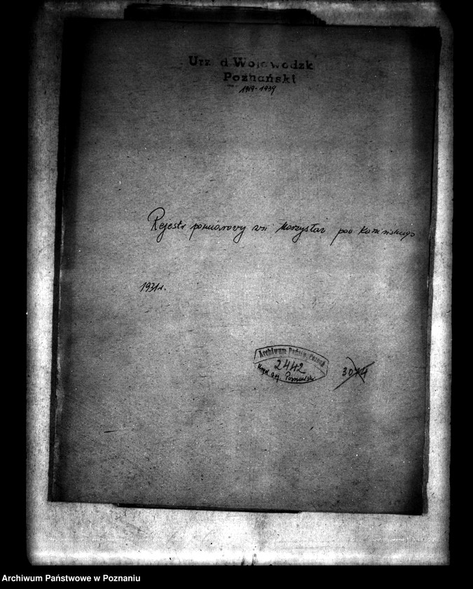 Obraz 4 z jednostki "/Rejestr pomiarowy wsi Morzysław powiatu konińskiego"