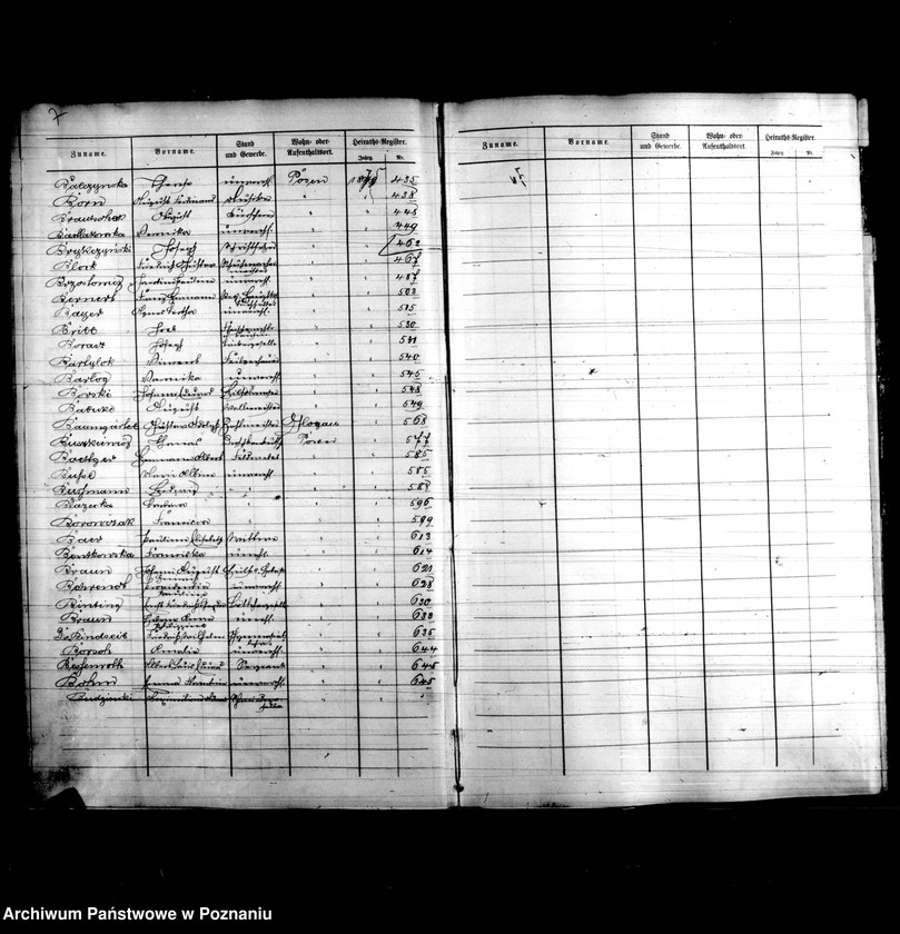 Obraz 7 z jednostki "Skorowidz nazwisk-akty małżeństw"