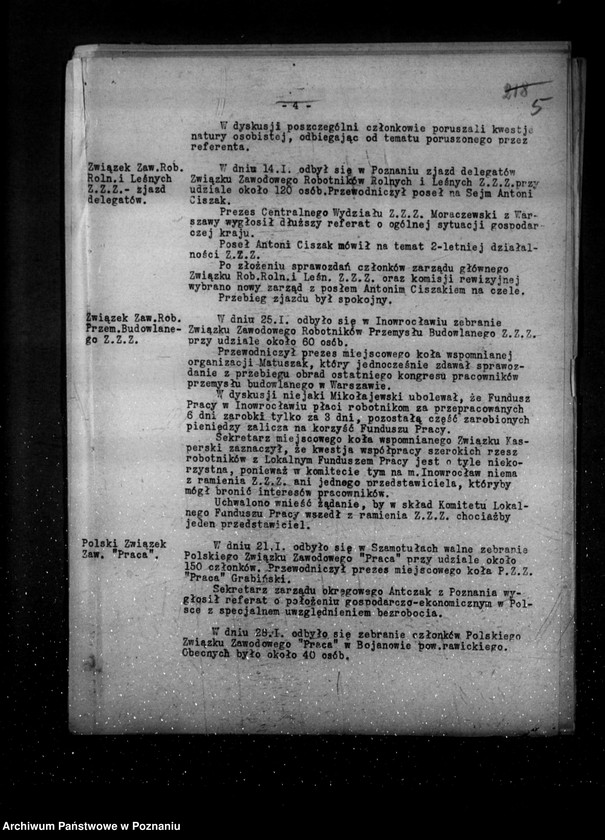 Obraz 8 z jednostki "Sprawozdania okresowe ze stanu bezpieczeństwa za miesiące styczeń-czerwiec 1934 r. /nr 1-6/"