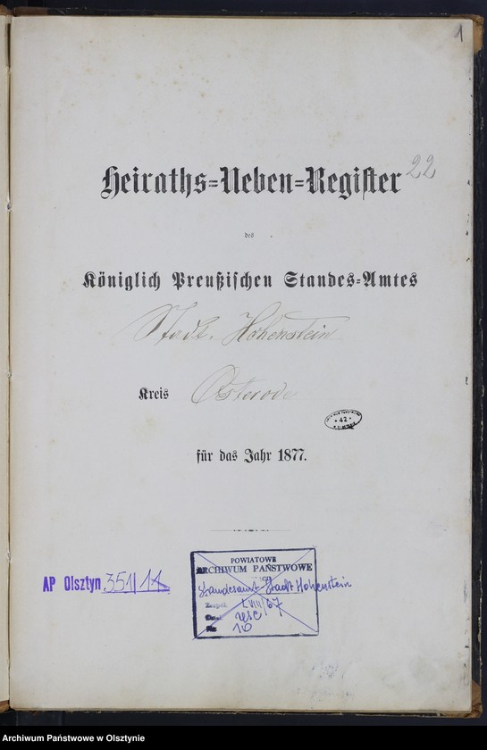 image.from.unit.number "Heiraths-Neben-Register Nr 1 - 16"