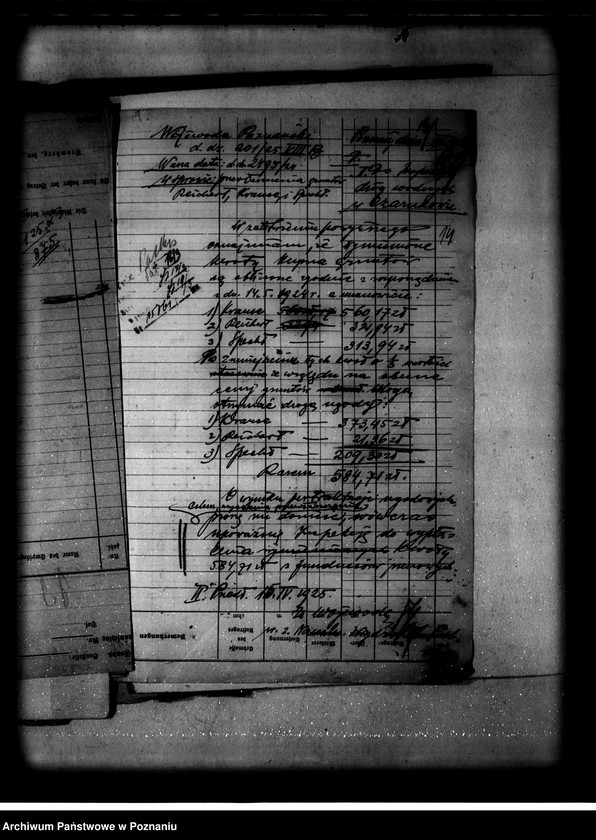 Obraz 18 z jednostki "/Przewłaszczenie parceli M. Spechtowej z Romanowa/"