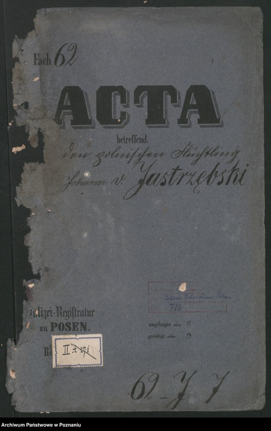 Obraz 4 z jednostki "A. betr. Johann von Jastrzębski, Geistlicher"