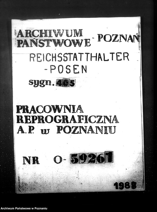 Obraz 1 z jednostki "Verordnungsblatt Nr. 23"