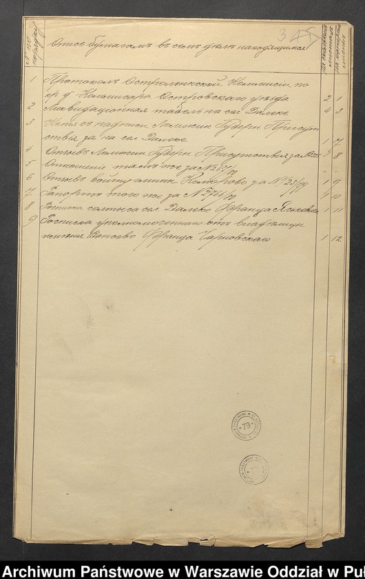 image.from.unit.number "O urządzaniu chłopów byłej rządowej wsi Dalekie, gm. Komorowo"