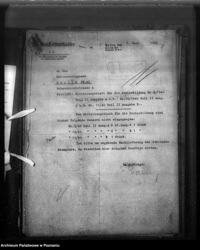 Obraz 5 z jednostki "Mitteilungsblatt für die Preisbildung"